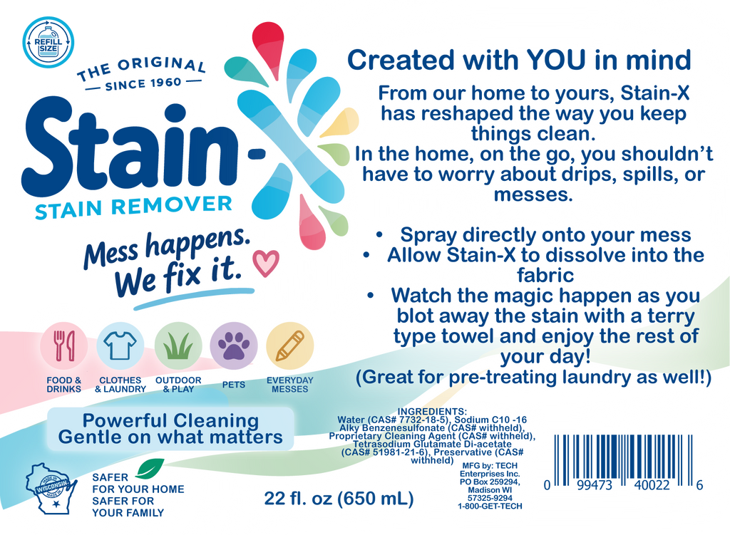 NEW! Stain-X Mommy Rescue Pack – All-in-One Fabric & Laundry Stain Remover Kit