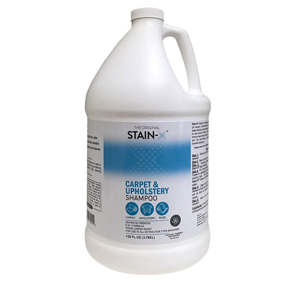 Stain-X Carpet & Upholstery Shampoo Gallon