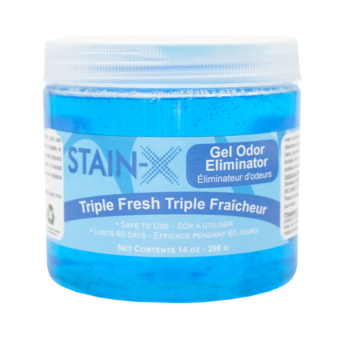 Stain-X Gel Odor Eliminator 14 oz Triple Fresh