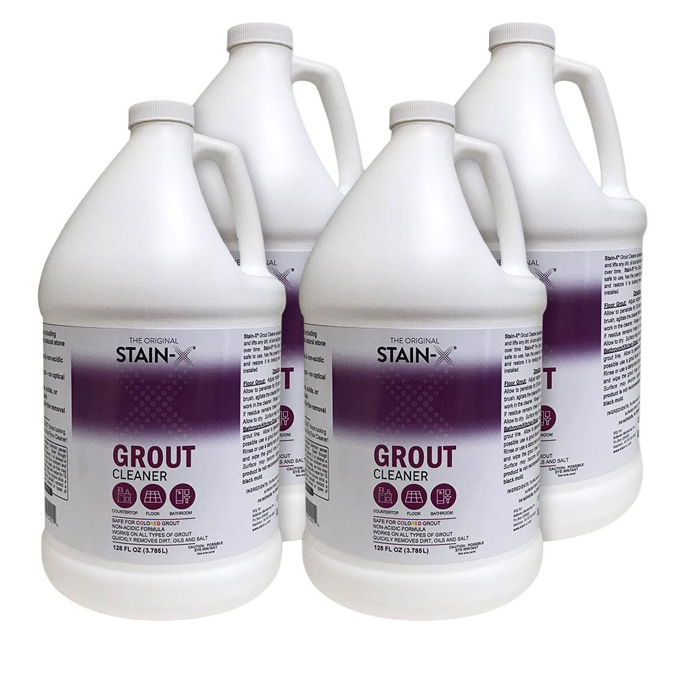 Stain-X Grout Cleaner Gallon 4 pk 