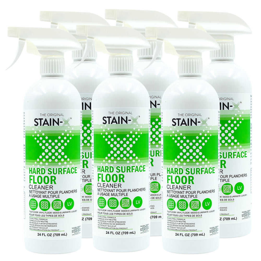 Stain-X Hard Surface Floor Cleaner 24 oz 6 pk
