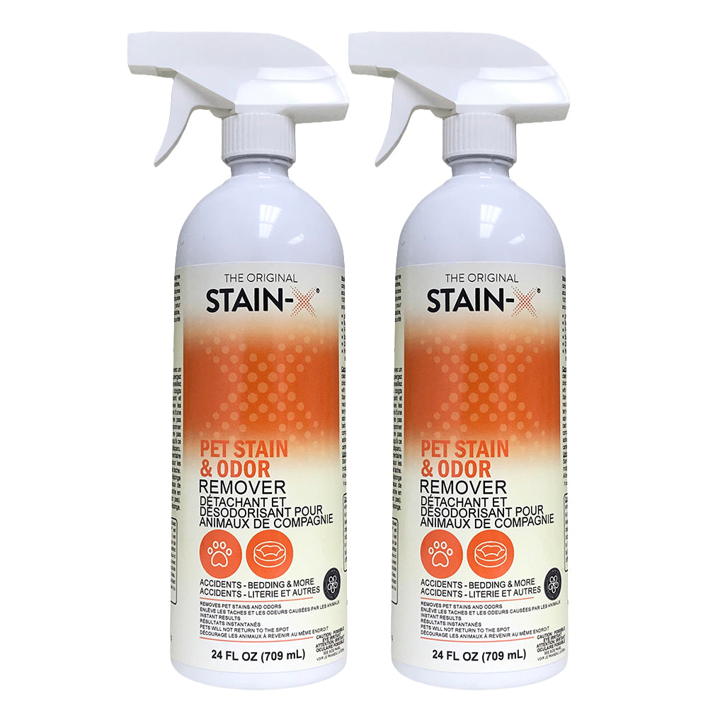 Stain-X Pet Stain & Odor Remover 24 oz 2 pk
