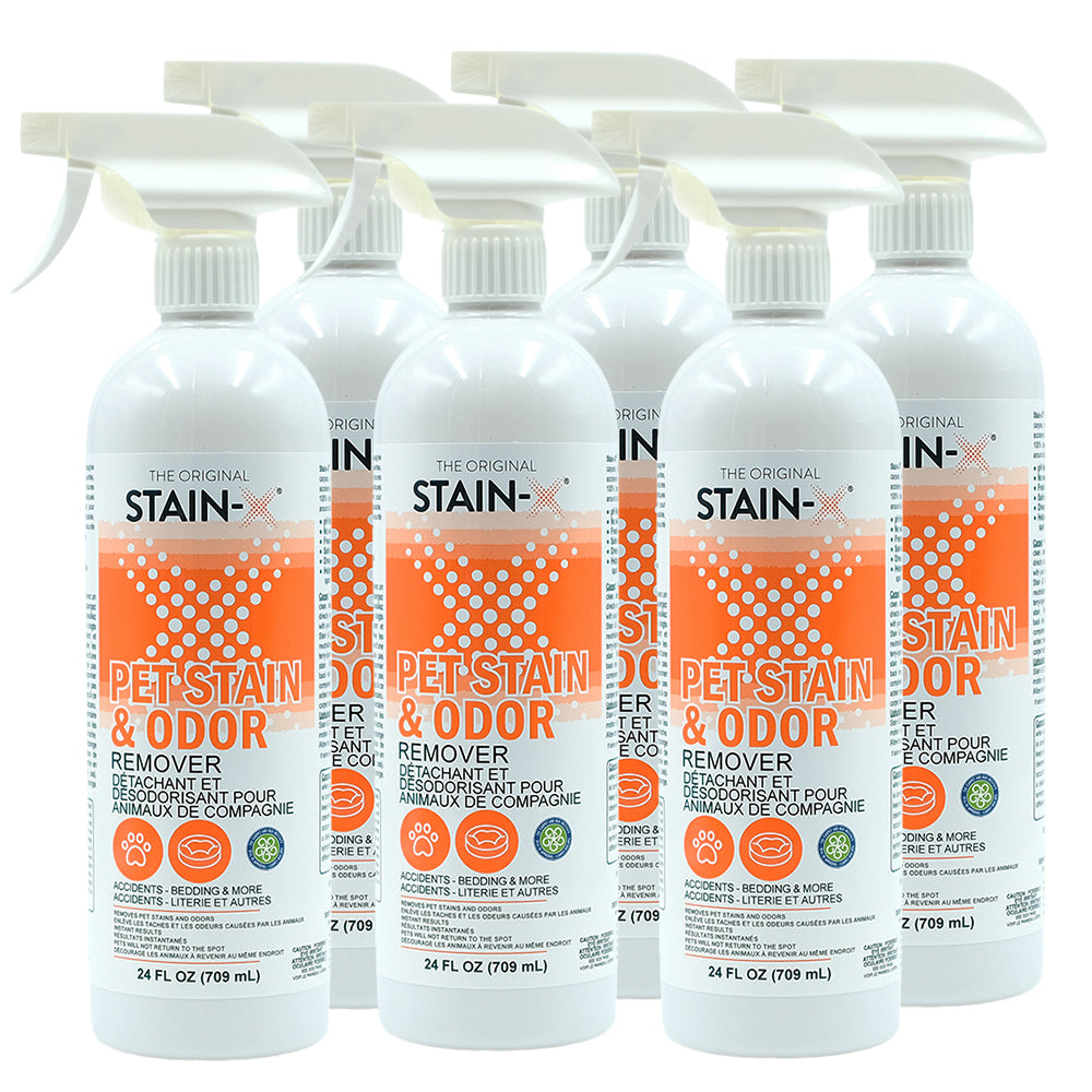 Stain-X Pet Stain & Odor Remover 24 oz 6 pk